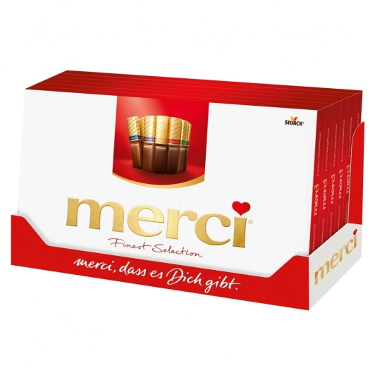 merci шоколад