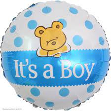 Круг It's a Boy мишка (*)