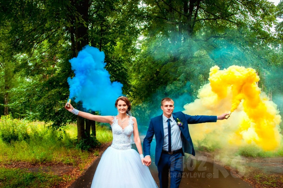 Smoke Fountain (синий)