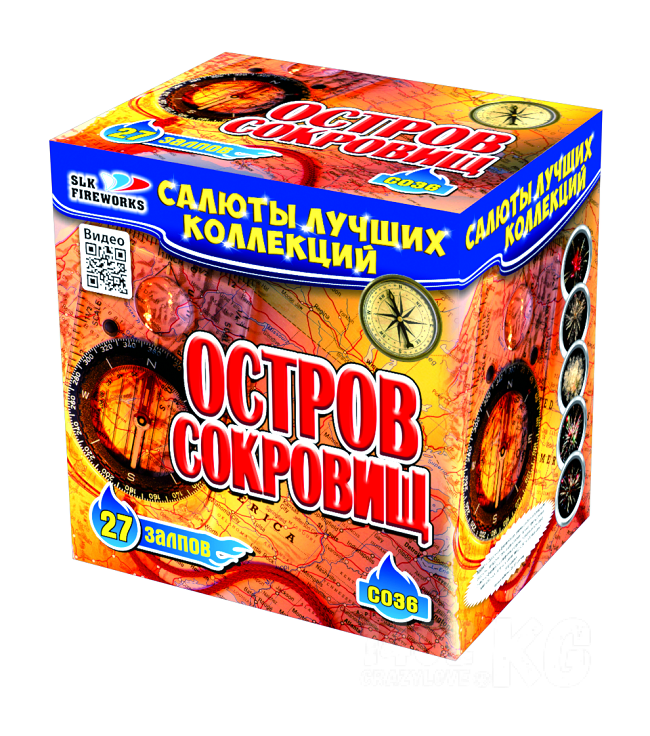 «ОСТРОВ СОКРОВИЩ» (0,8"-1"Х 27)