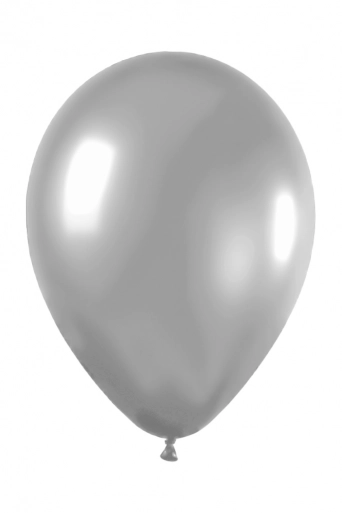 Шарик CL метал. Серебро М36, 12" (30см)*