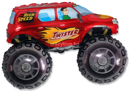 Фигура Большой внедорожник (красный) / Big wheel 41" (*)