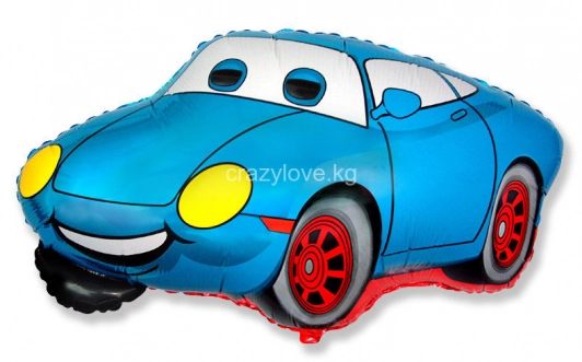 Фигура Гонщик синий / Racingсм32" (*)