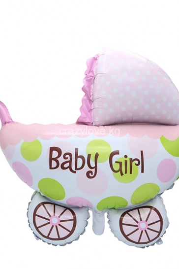 Фигура Коляска Это девочка! /  It`s a Girl! 42" (*)