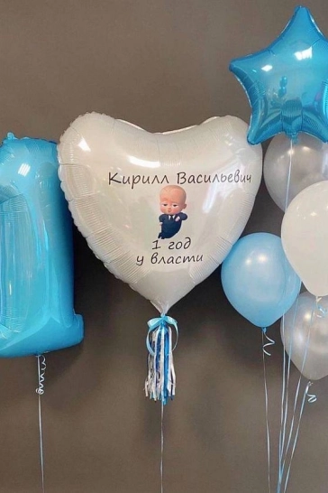 Шарики на день рождения мальчика 