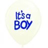Шарик It`s a Boy! айвори, 12" (30см)*