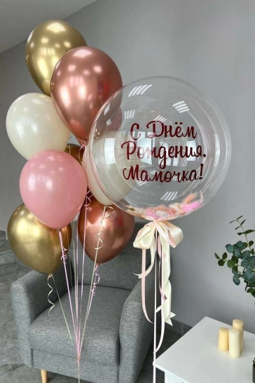 Шарики на день рождения девушки 